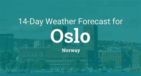 norway weather forecast oslo